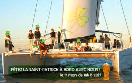 Saint-Patrick s’invite à bord