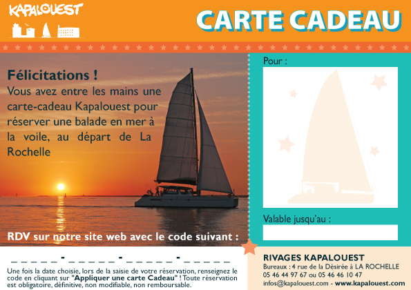 carte cadeau kapalouest
